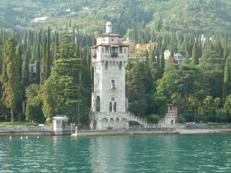 Blick von Gardasee aus