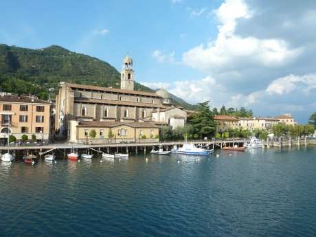 Blick von Gardasee aus