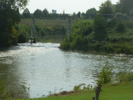 Br&uuml;cke auf der Strecke