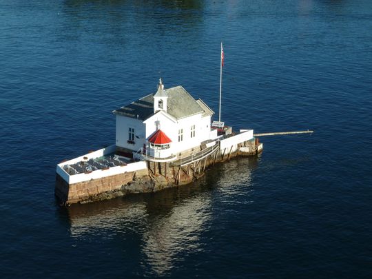 Insel im Oslo Fjord