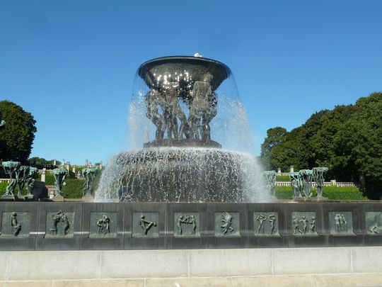 Brunnen im Vigeland Park