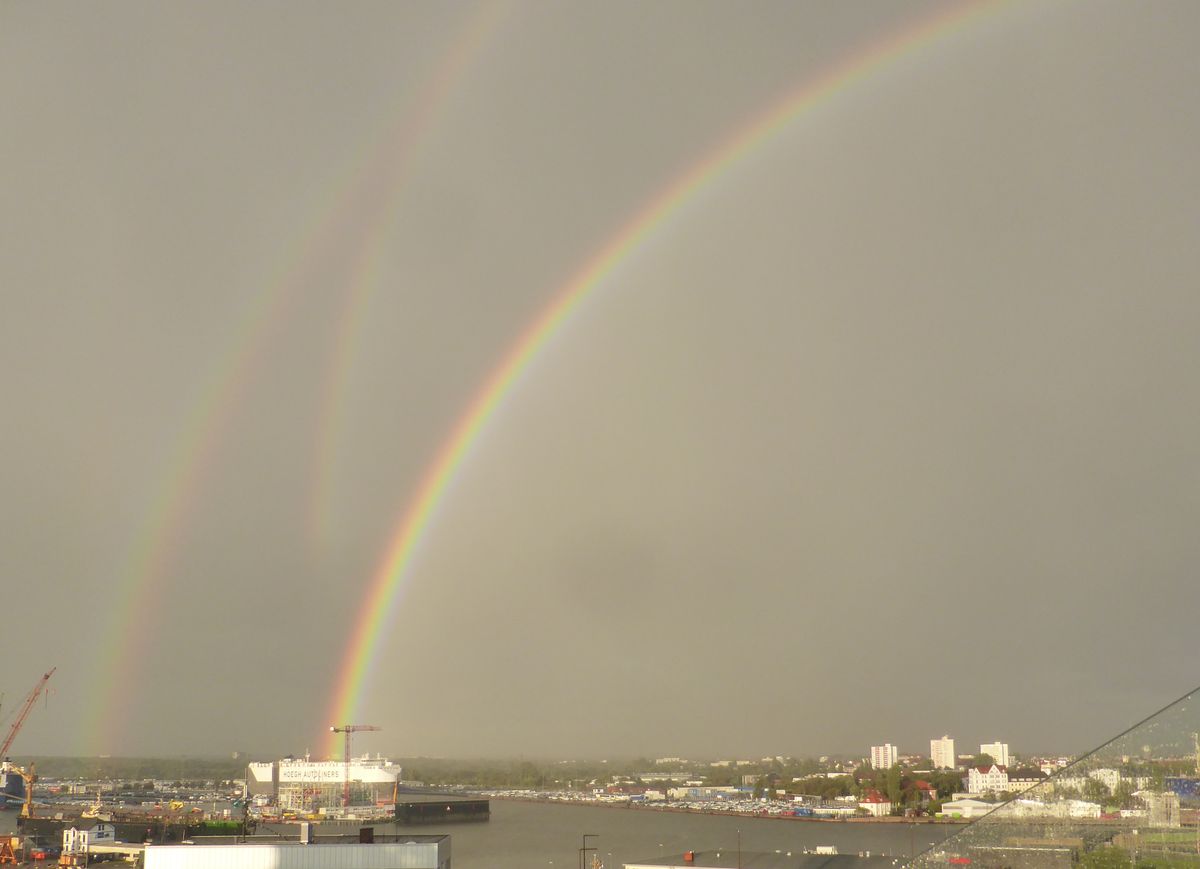 3 Regenboegen
