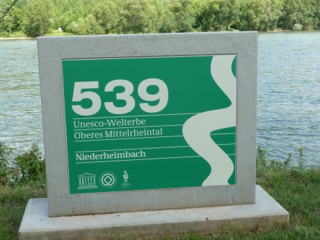 Schild Weltkulturerbe