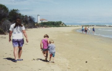 Spaziergang am Strand